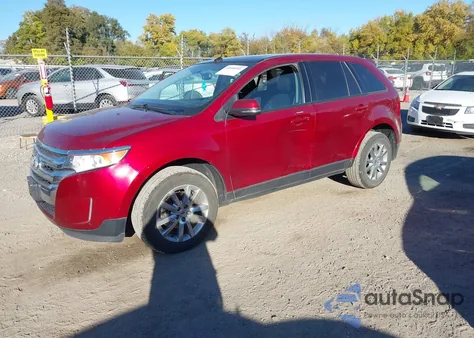 2013 Ford Edge Sel из США, поврежденный, VIN 2FMDK3JC8DBE18831